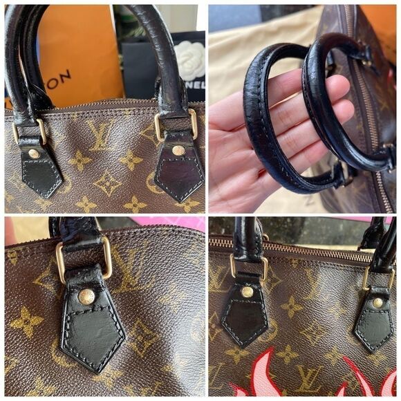 Louis Vuitton Alma Purse Customized Authentic - Picture 9 of 14